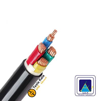 کابل مفتولی (زمینی) نمره 4×4 برند البرز الکتریک نور ( صد متر )